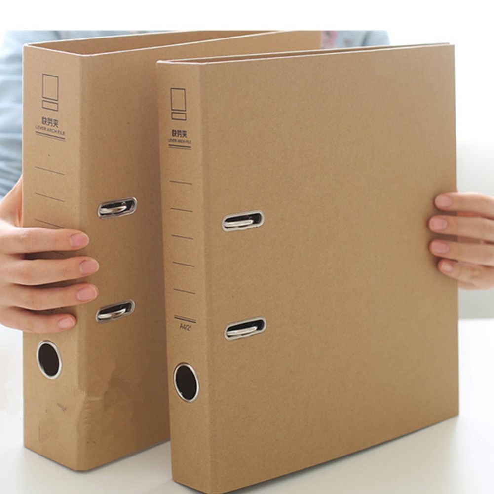 A4 Metal Ring Binder Folder Clipbar Lever Arch Fil