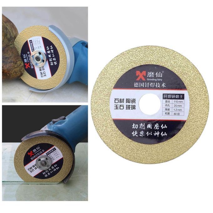 110mm Diamond Disc Grinder  Disc Grinder Disc For Jade 80 Grit
