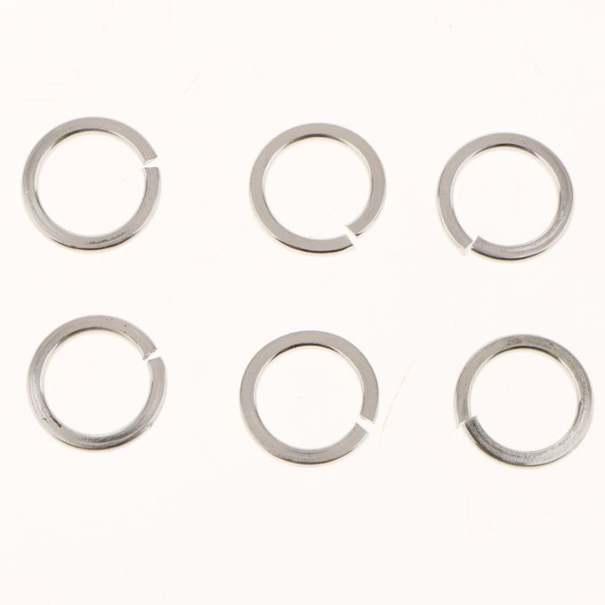 6Pieces DC Power Jack Socket Female Panel Mount Connector 5.5 X 2.1 Mm