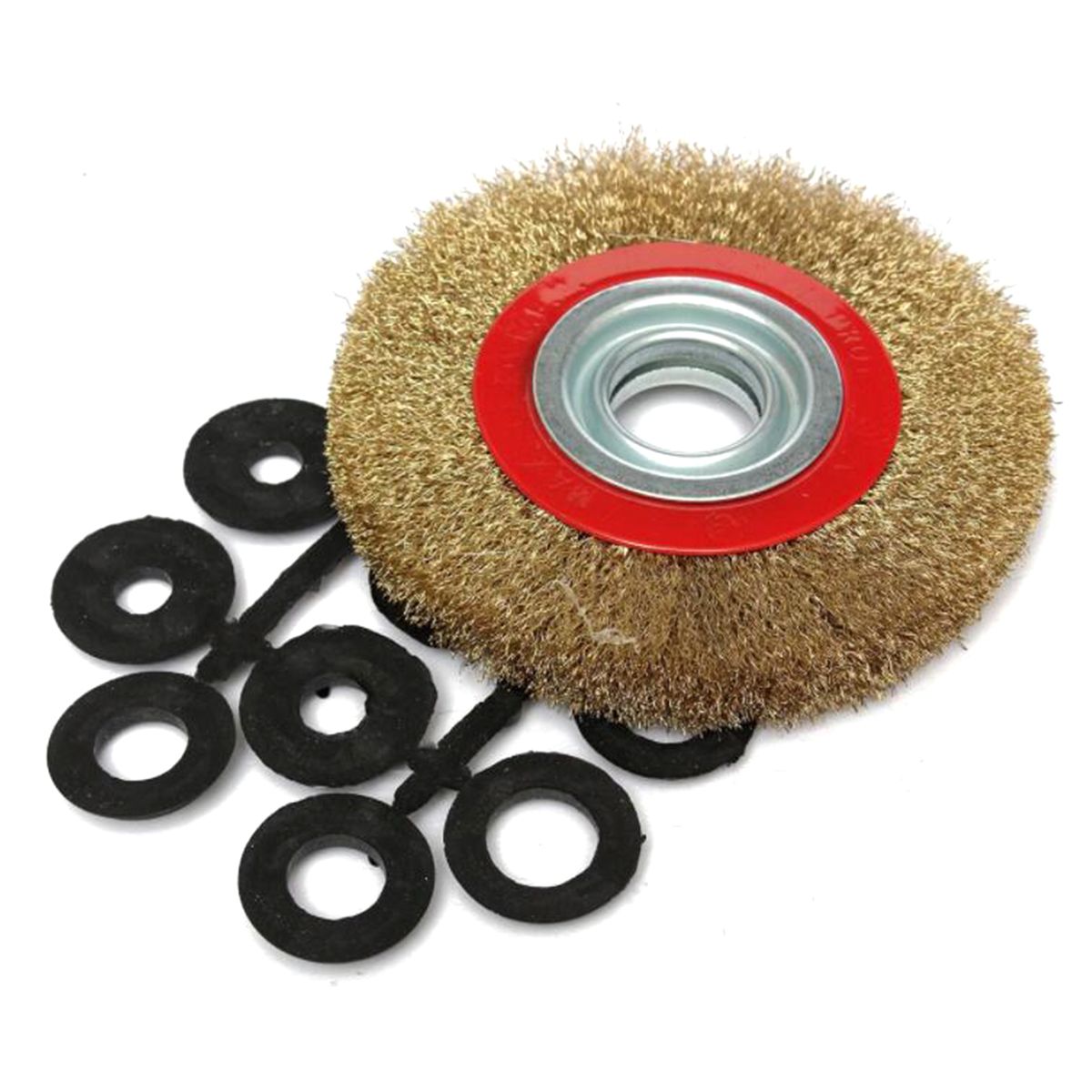 6 Inch Wire Wheel Brush Stainless Steel For Bench Grinder