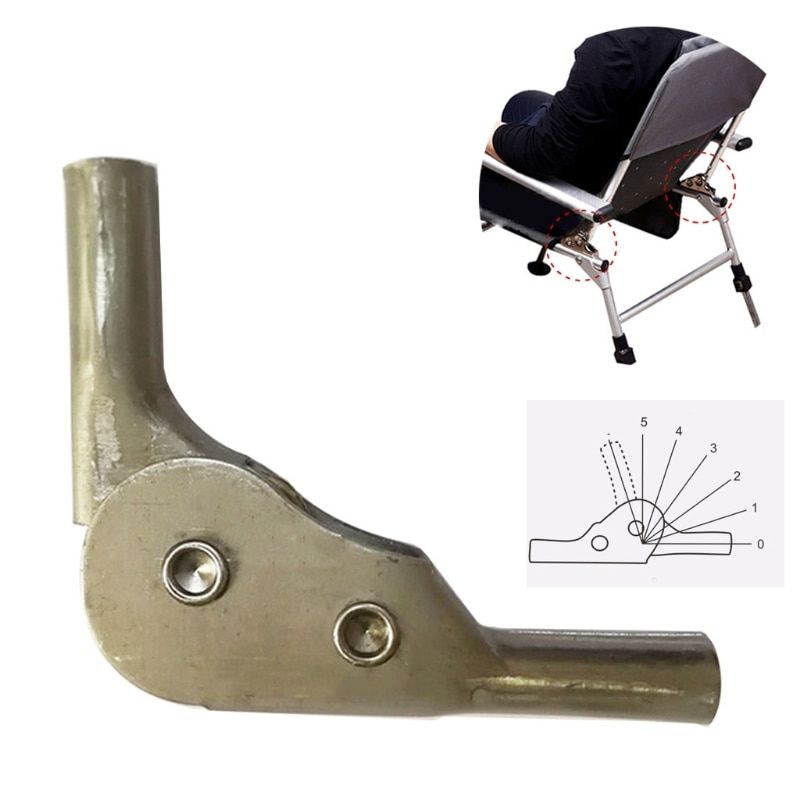 Chair Sofa Hinge 180 Degrees 5 Level Replacement Parts Metal Foldable Lifting Backrest Accessory For Tatami Sofa Bed