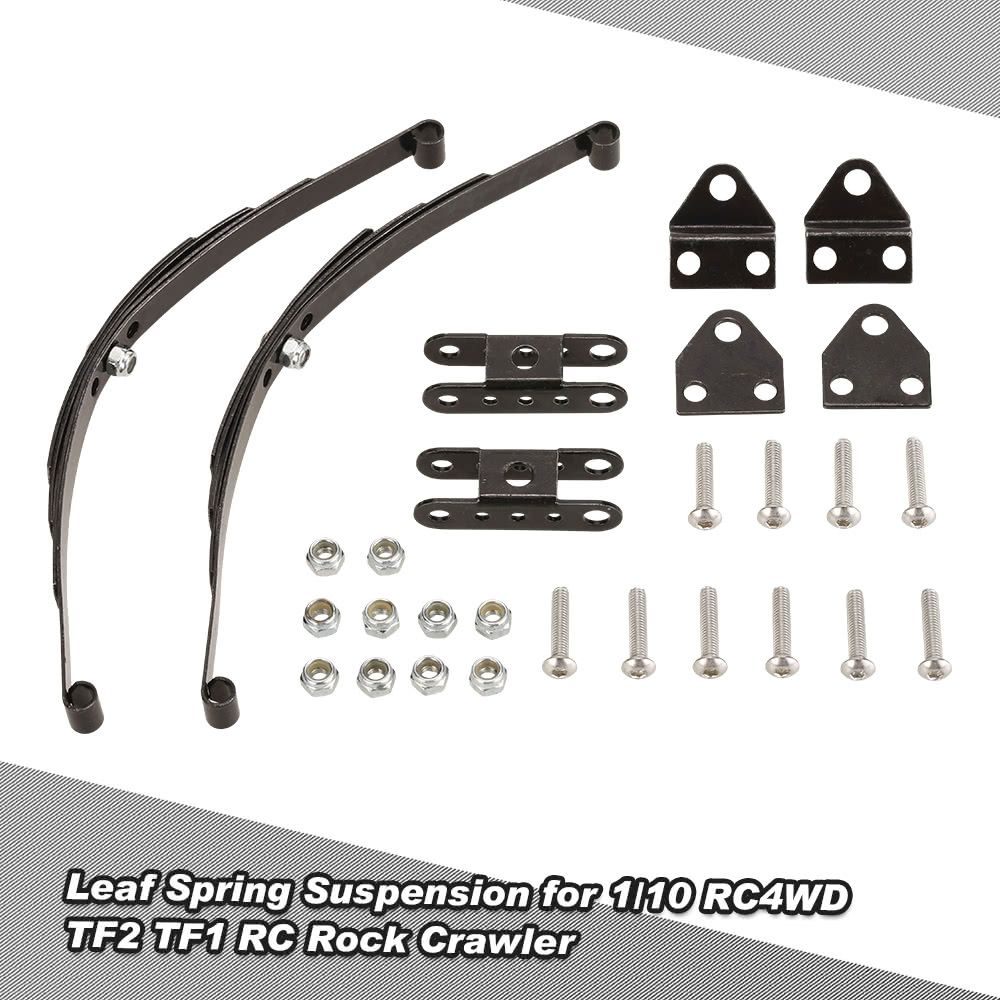1/10 Rock Crawler Hard Leaf Spring Suspension Steel Bar For