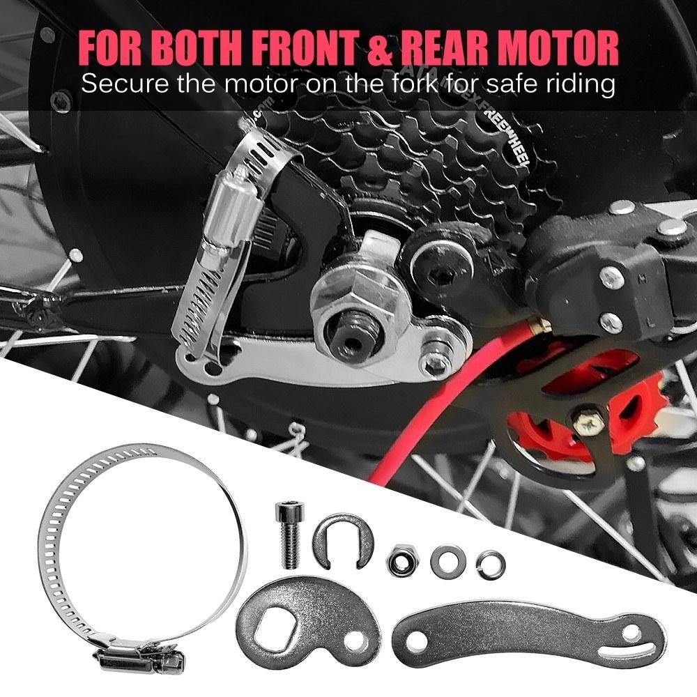 Electric Bike Torque Arm Accessory Ebike Torque Washers Universal for Front Rear E-bike Motor