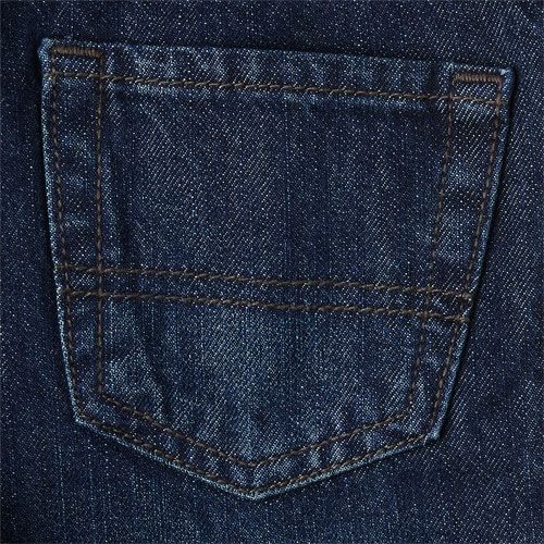 Girls Basic Super- Kind Skinny Jeans - Dark Blue Indigo