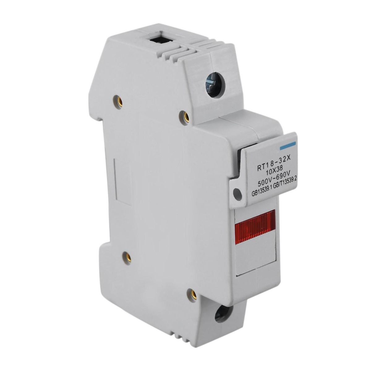 RT18-32X AC 380V 32A 1 Pole 10x38mm DIN Rail Mount Fuse
