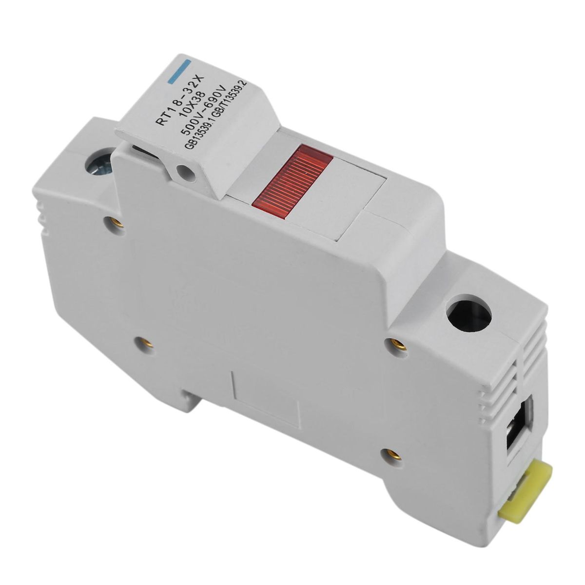 RT18-32X AC 380V 32A 1 Pole 10x38mm DIN Rail Mount Fuse