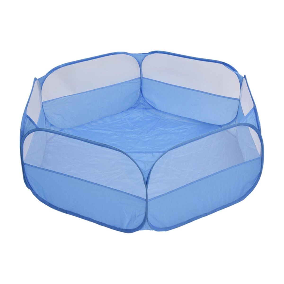 Folding Animal Playpen Yard Fence Breathable Transparent Without Cover