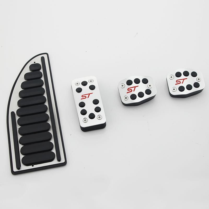 FOAL BURNING Car Accelerator Pedal Brake Pedal Clutch Pedals Cover for Ford Focus 2 MK2 3 4 MK3 MK4 Kuga Escape ST 20