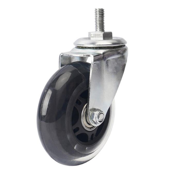 5 Pieces Quiet Roller Caster Wheel Replacement For Computer Chair Desk