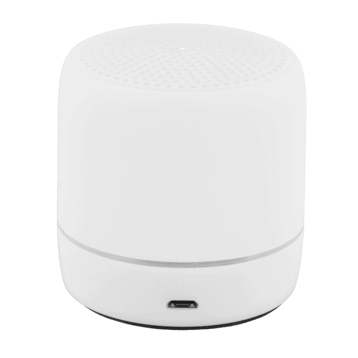 LED Wireless Speakers Practical USB Charging ABS White