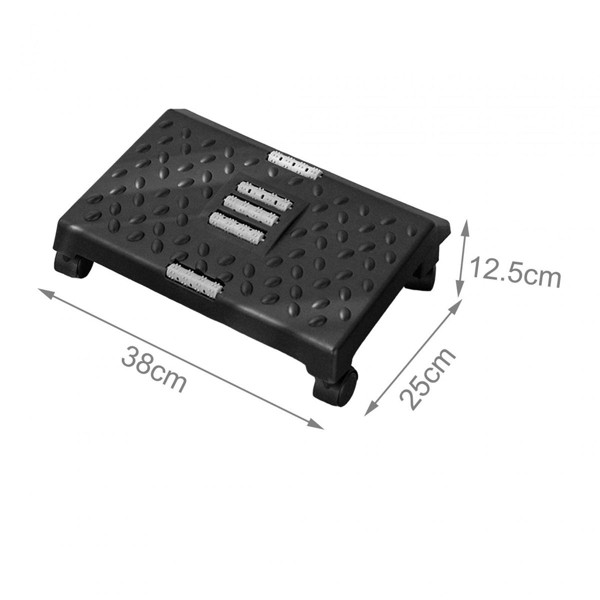 Under Desk Foot Rest With Massage Texture And Roller Comfort For