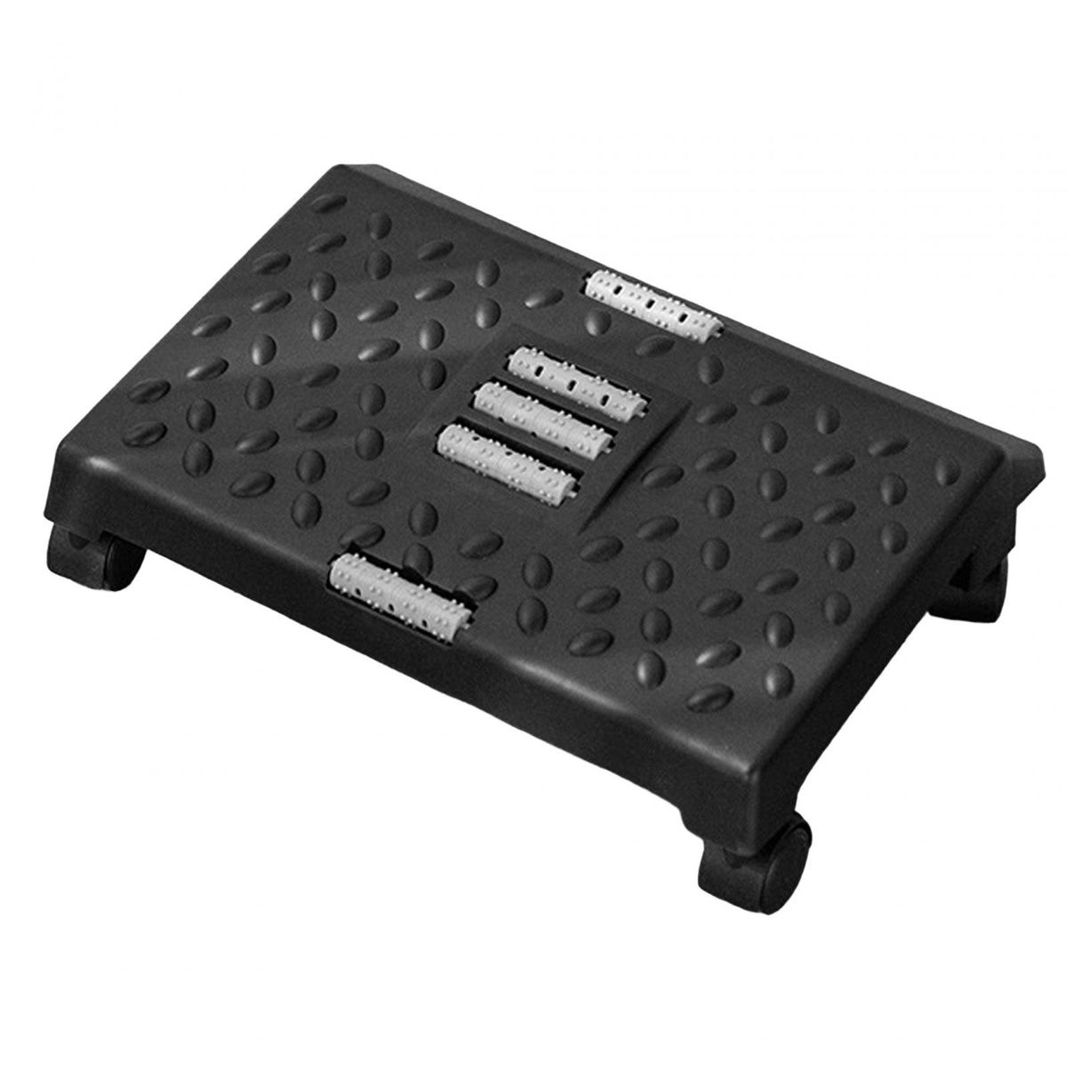 Under Desk Foot Rest With Massage Texture And Roller Comfort For