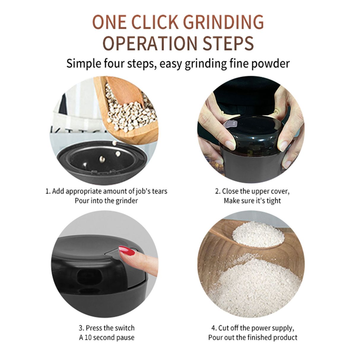 Household Grinding Miller Powder Crusher Grinder Electric