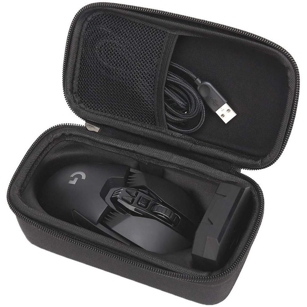 Factory direct high-quality spot Logitech G903 compatible with G900 mouse box EVA travel portable storage box Size 16.5*8*6.5cm