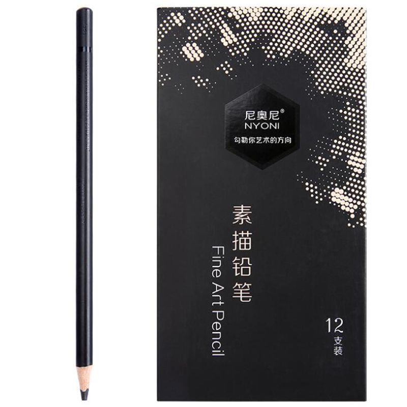 NYONI 12 Pcs Painting Special Pencil 14B Art Special