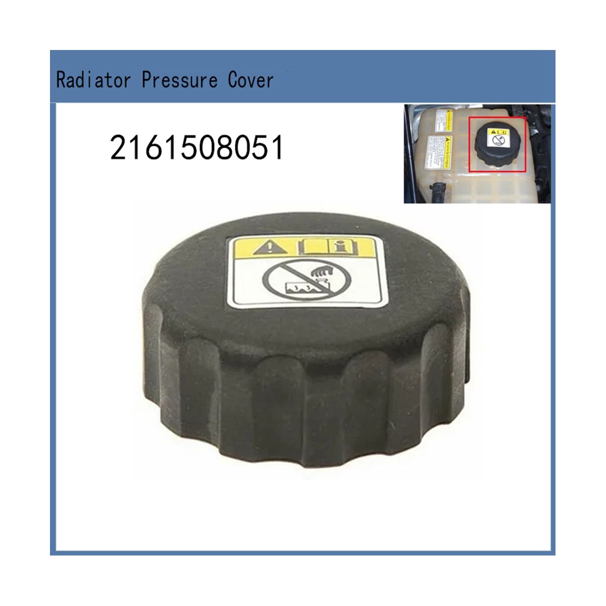 2161508051 Radiator Pressure Cover Expansion Tank Caps Coolant Tank Cover for Korando