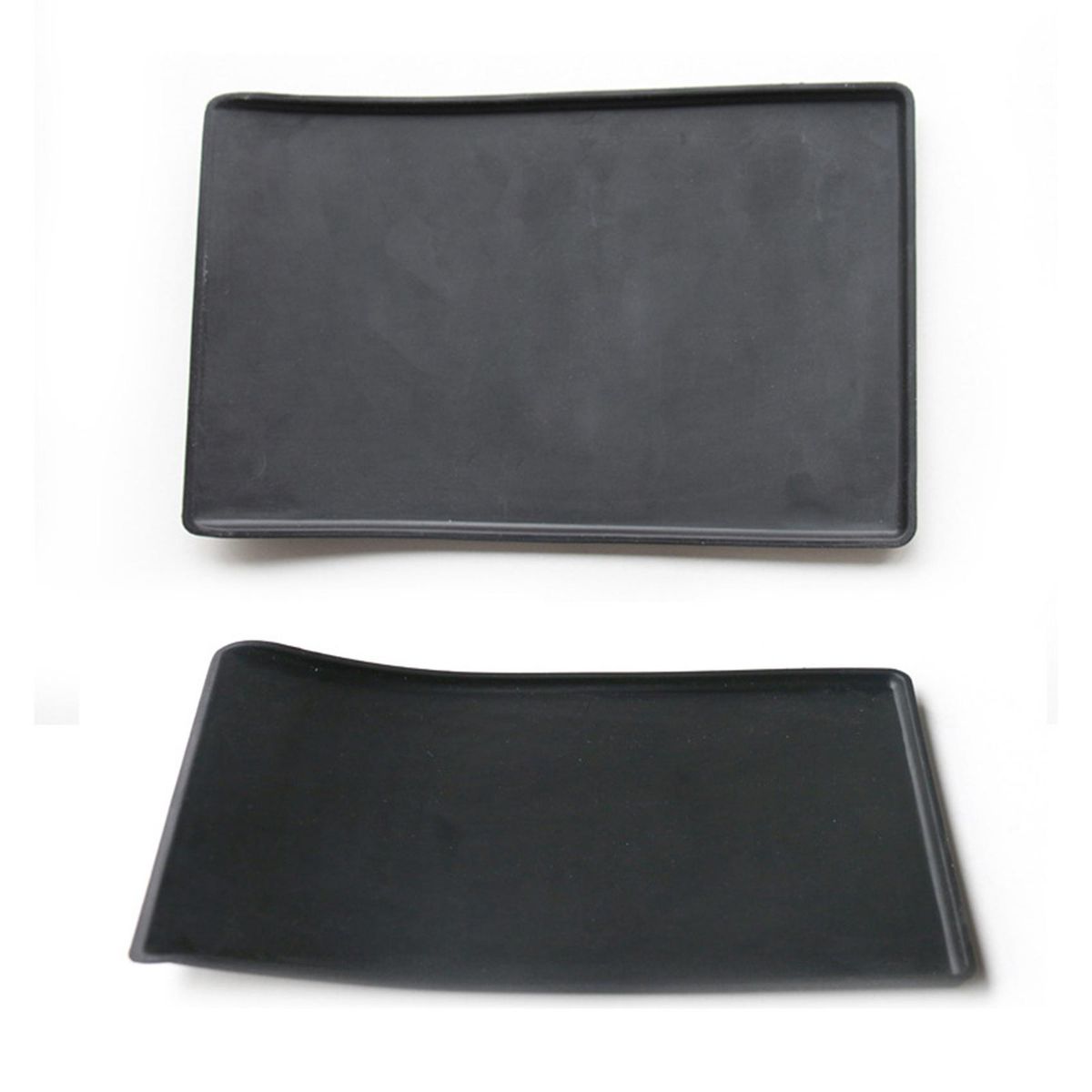 Car Armrest Box Card Holder Pad Anti Slip Mat for Tesla