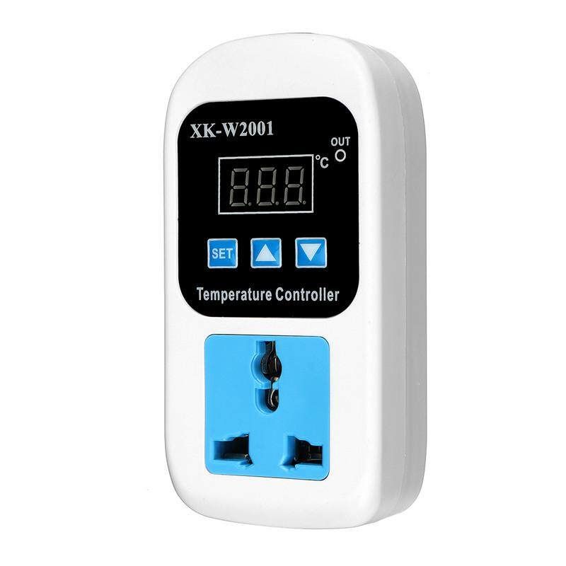 Temperature Controller 1M/2M/5M Length Probe 110-220V AU Plug Digital Display 1 Meter