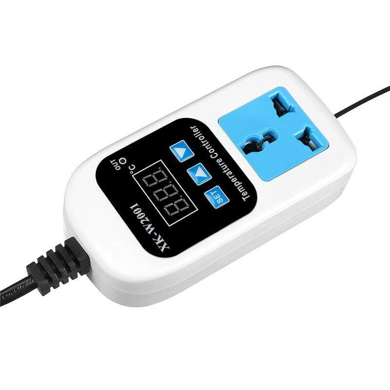 Temperature Controller 1M/2M/5M Length Probe 110-220V AU Plug Digital Display 1 Meter