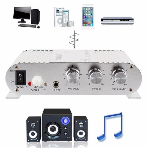 Bass Hi-Fi Stereo Amplifier Radio MP3 Car Special Amplifier