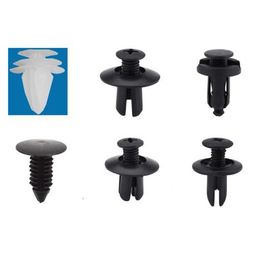 100pcs Car Fastener Mixed Auto Fixing Clip Car Restraint Body Rivet Bumper Holder Fixing Clips