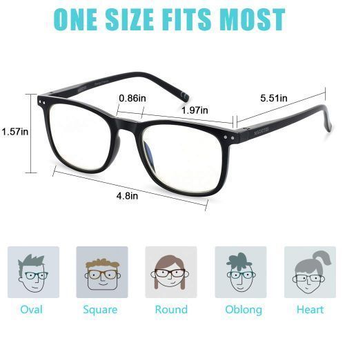 Life Saving Unisex Blue Light Blocking Glasses For Computer Users