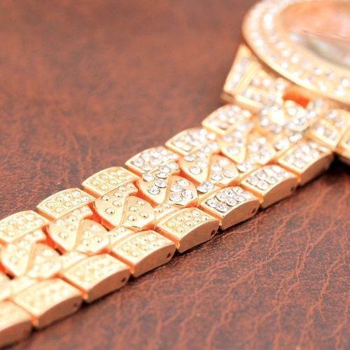 2023 NEW Gold Plated Wristwatch- Ladies Rose Gold