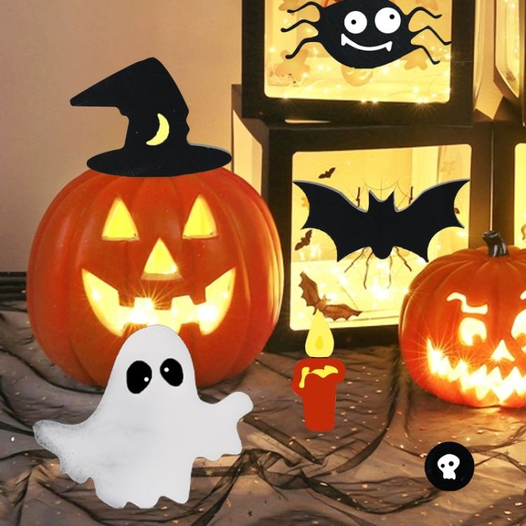 DIY Halloween Crystal Pendant Earrings Silicone Glue Mold