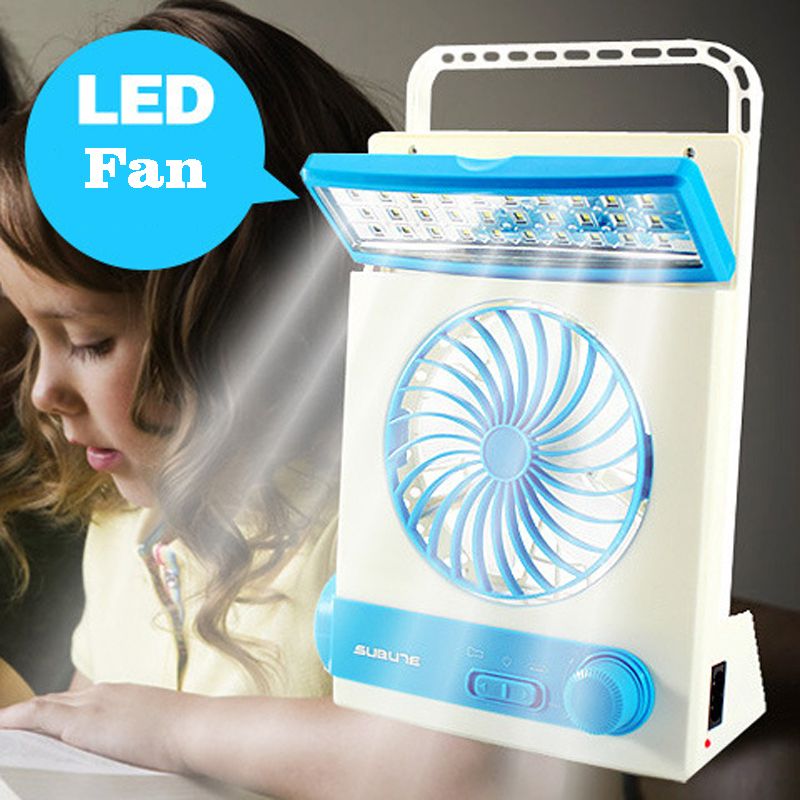 A, New Multifunctional Solar Fan With Led Lamp For Home