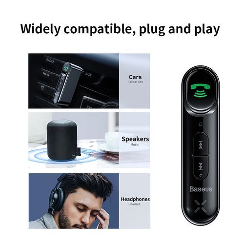 Baseus Car Bluetooth Receiver 3.5mm Aux Audio Music