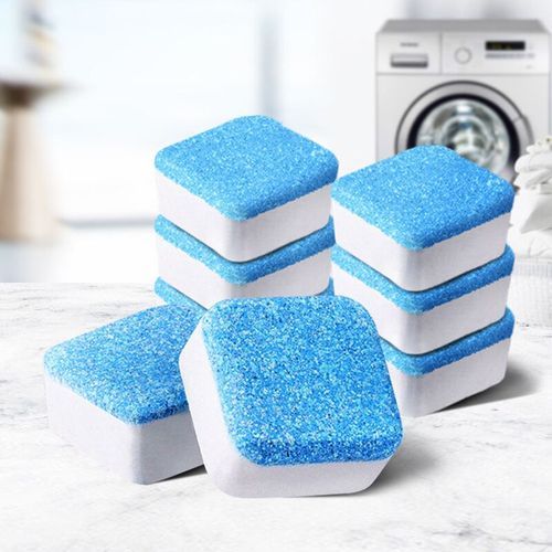 12pcs - Washing Machine Tank Effervescent Cleaning Tablets