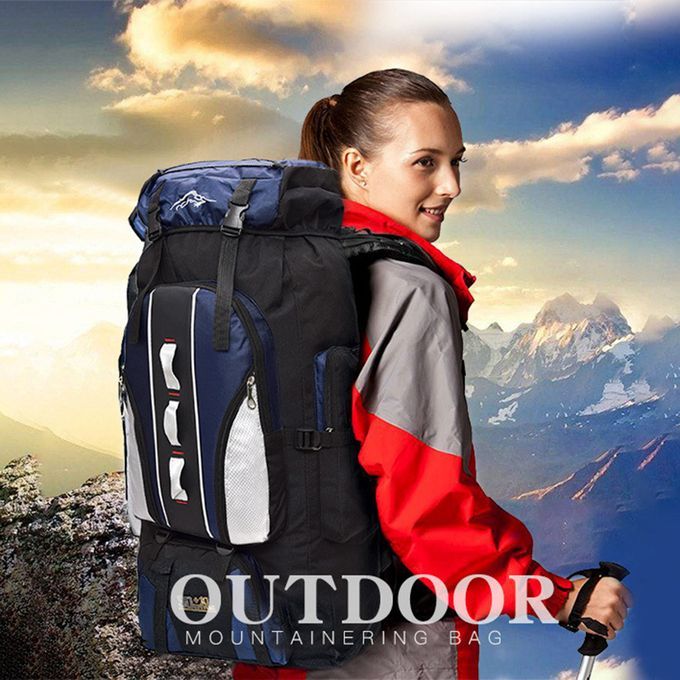 100L Large Capacity Mountaineering Backpack Outdoor Sports