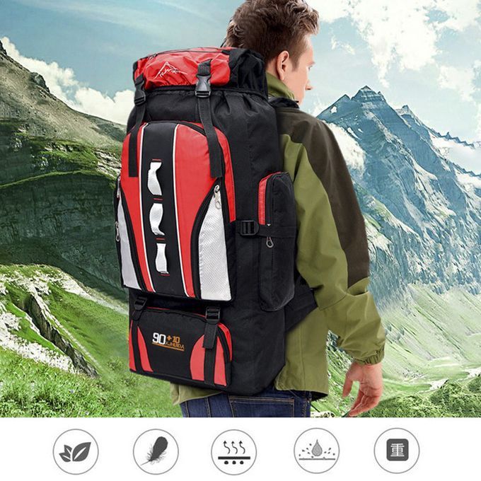 100L Large Capacity Mountaineering Backpack Outdoor Sports