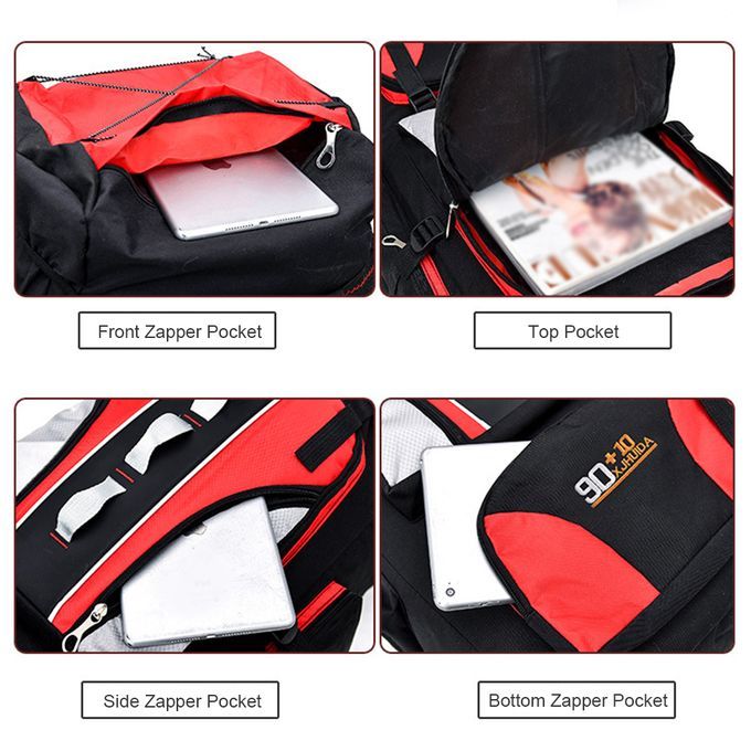100L Large Capacity Mountaineering Backpack Outdoor Sports