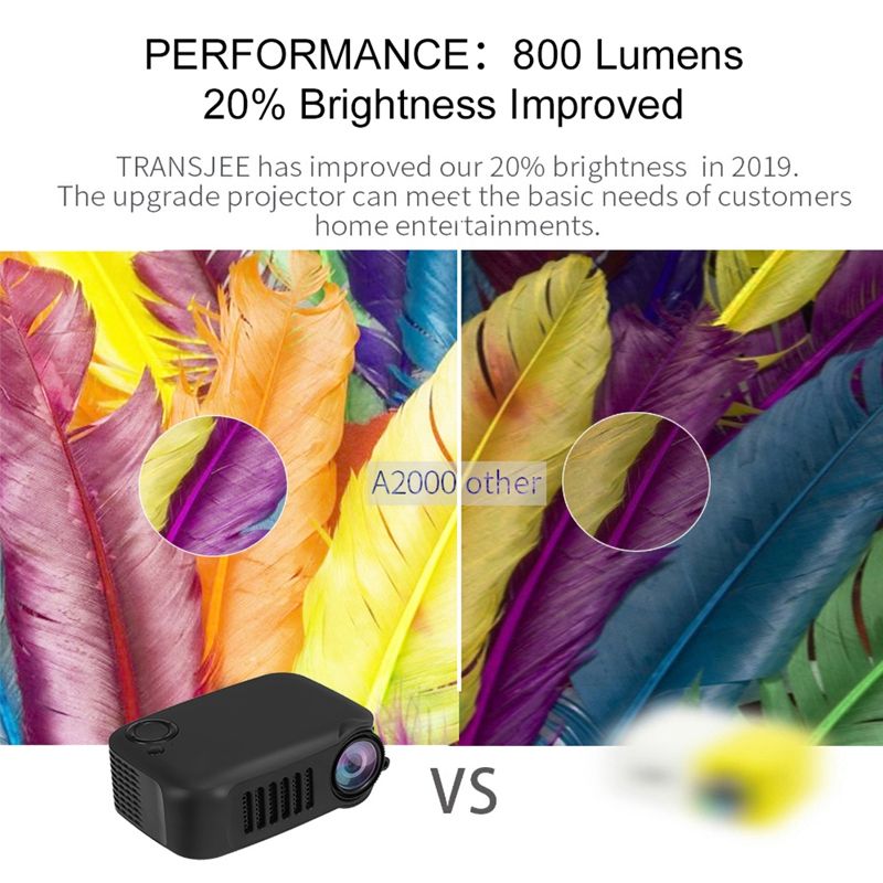 Mini Projector Outdoor Projector Home Video Projector