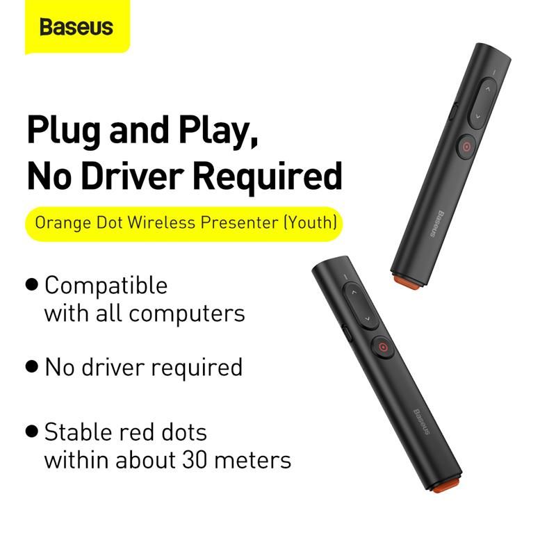 Baseus Wireless Presenter USB Laser Pointer