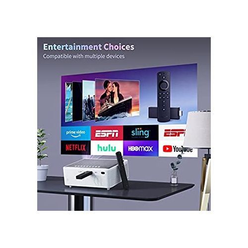 Wiselazer X5 FHD Mobile Compatible Bluetooth Wifi Projector