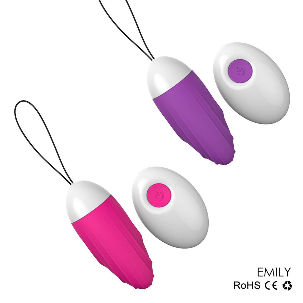 Jumping Egg Remote Control G-point Stimulator Vibrator With
