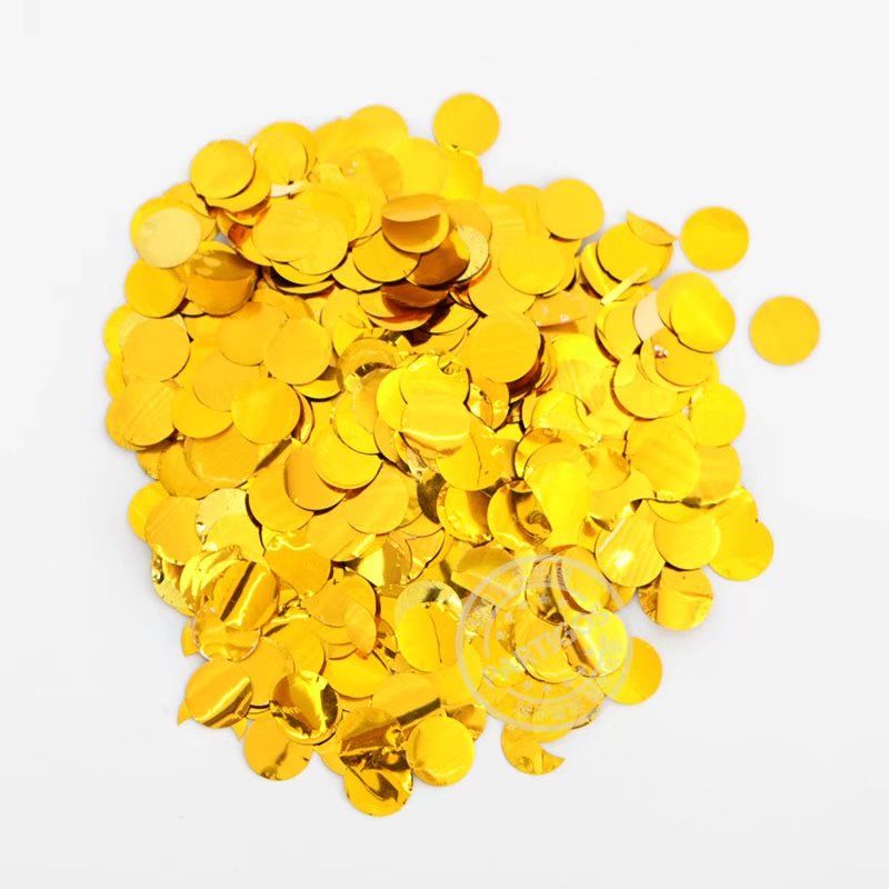 10g/pack Gold  Star Confetti Wedding Marriage Birthday Balloon-gold Round