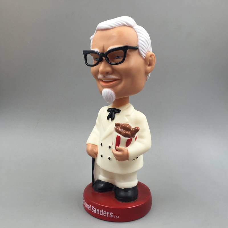 Nodding K Logo Shake Head Dolls Dashboard Car Decoration
