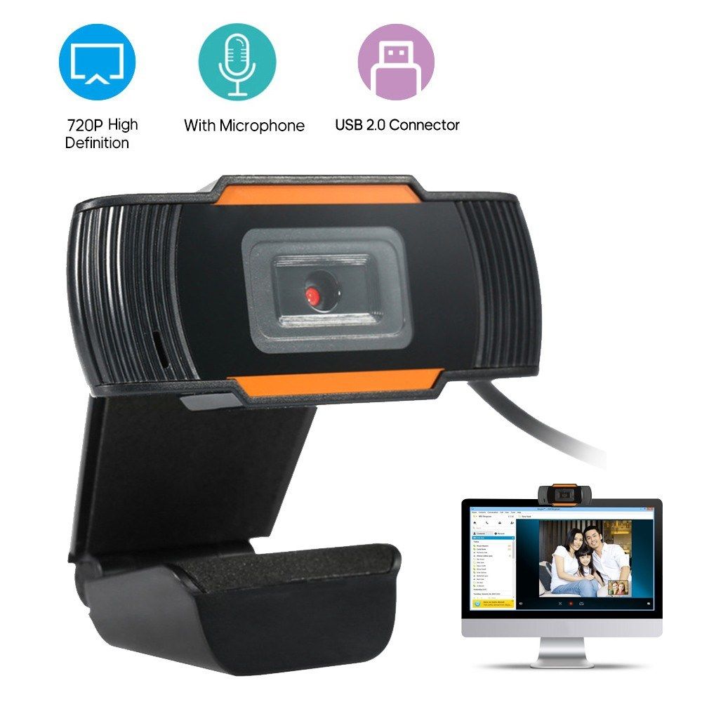 720P High Definition Webcam Auto Focus USB 2.0 Web Camera