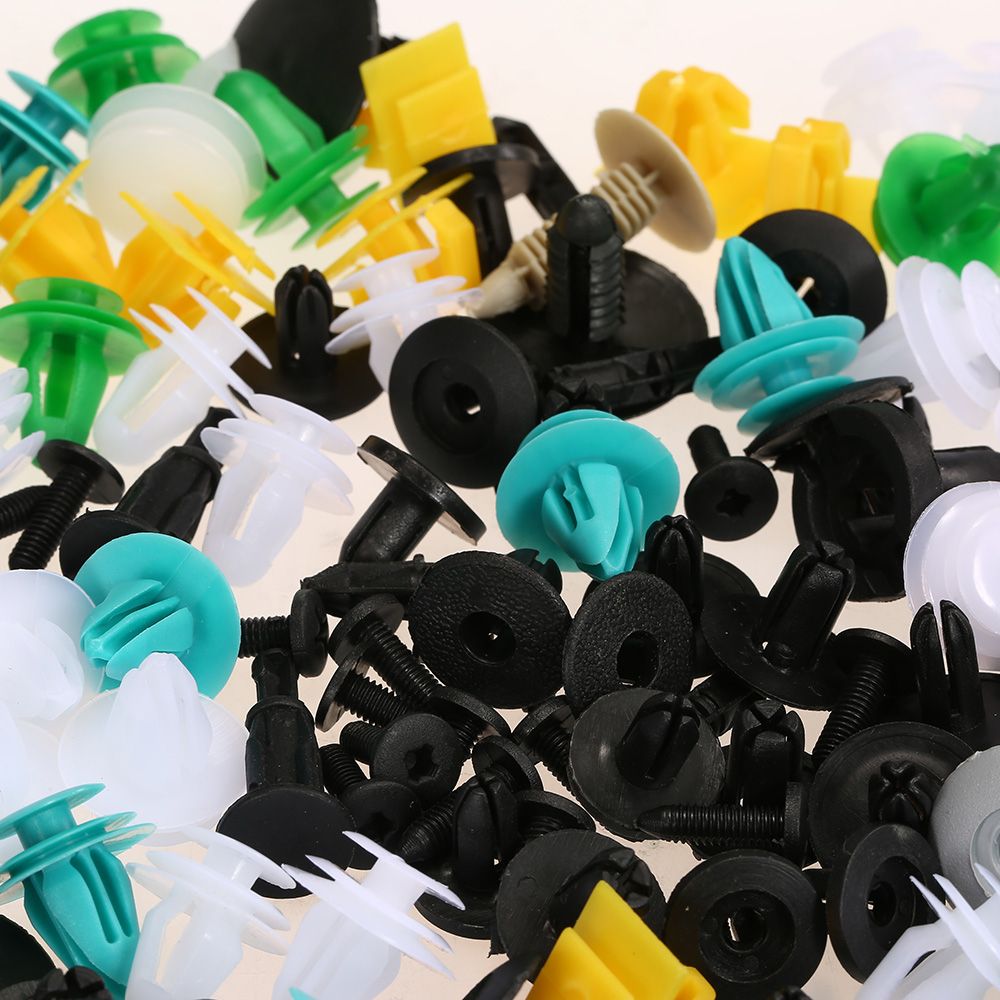 Auto Fastener Clips 100PCS Car Mixed Universal Door Trim