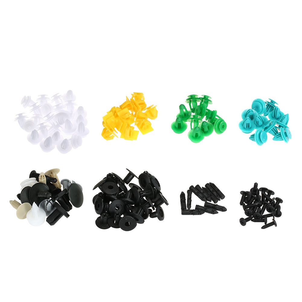 Auto Fastener Clips 100PCS Car Mixed Universal Door Trim