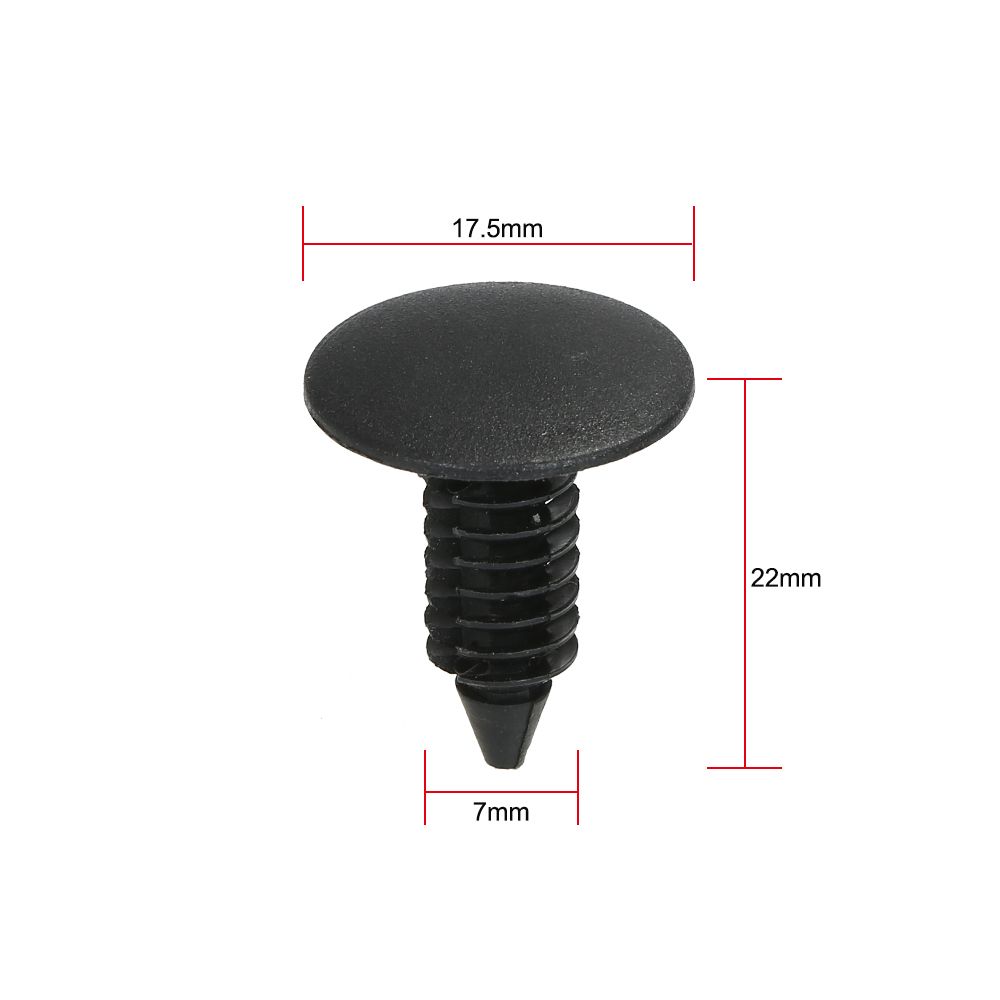 Plastic Fastener Rivet Clips Fender   Bumper Shield Retainer