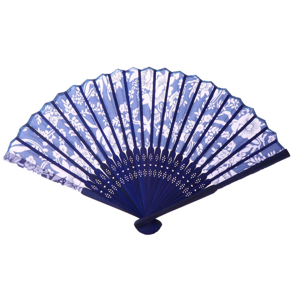 Women Folding Hand Fan Flower Party Dress Accessories Fashion Vintage