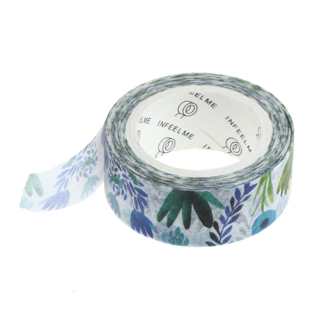 DIY Notebook Decorative Masking Tape Adhesive Paper Sticker 15mm X #5