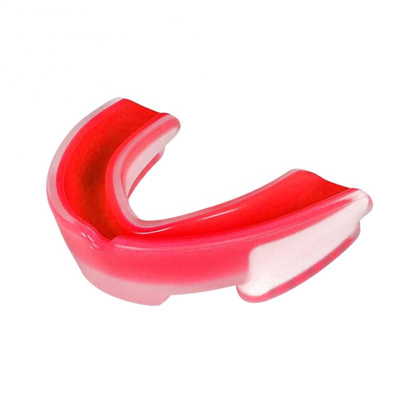 Basketball Sports Boxing Sanda Tooth Socket Muay Thai Boxing Taekwondo Single Double Layer Karate Transparent Protection Gum