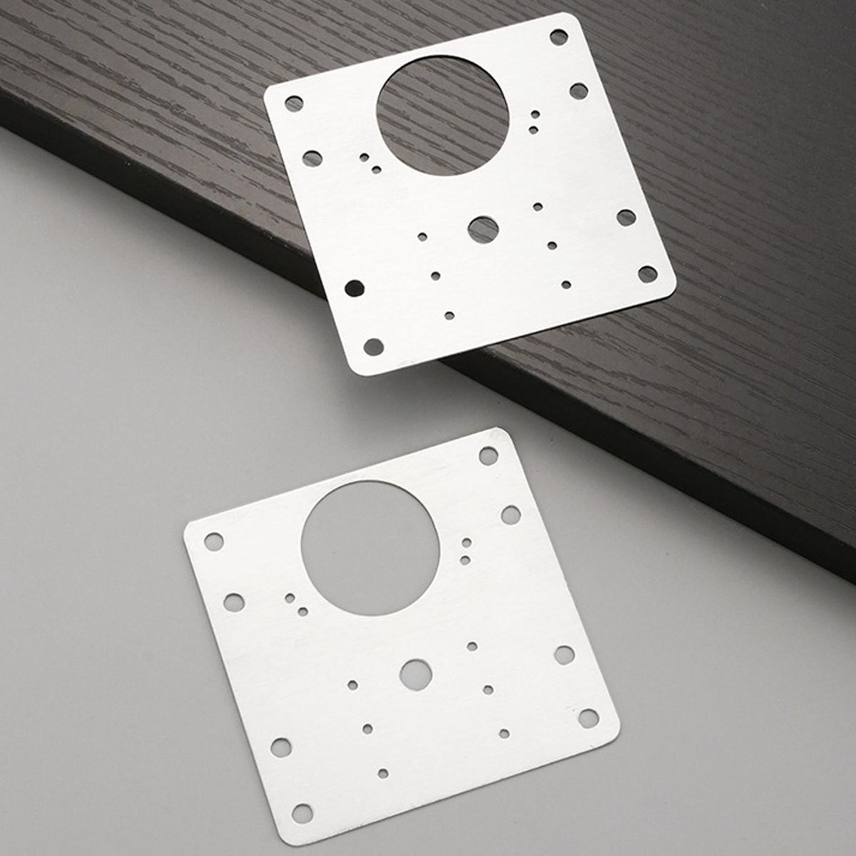 Stainless Steel Cabinet Door Hinge Repair Kit Silver