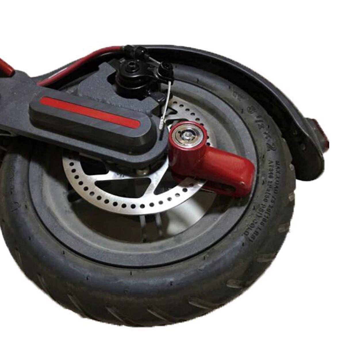 Rainproof Electric Scooter Storage Bag with Multifunctional Disc Brake Lock