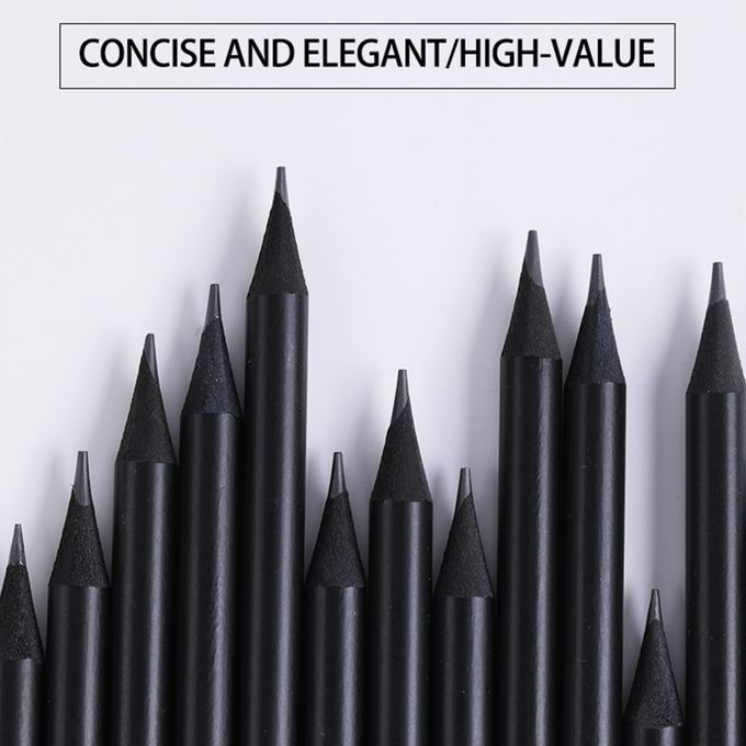 12 Pcs HB Writing Pencil Set Graphite Core Drawing